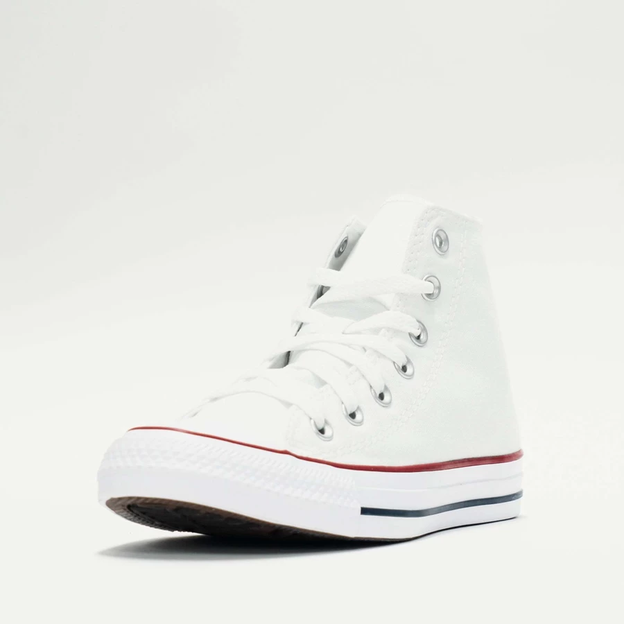 Converse Chuck Taylor All Star High Top Sneakers in Optic White - Classic White Canvas High Top Shoes
