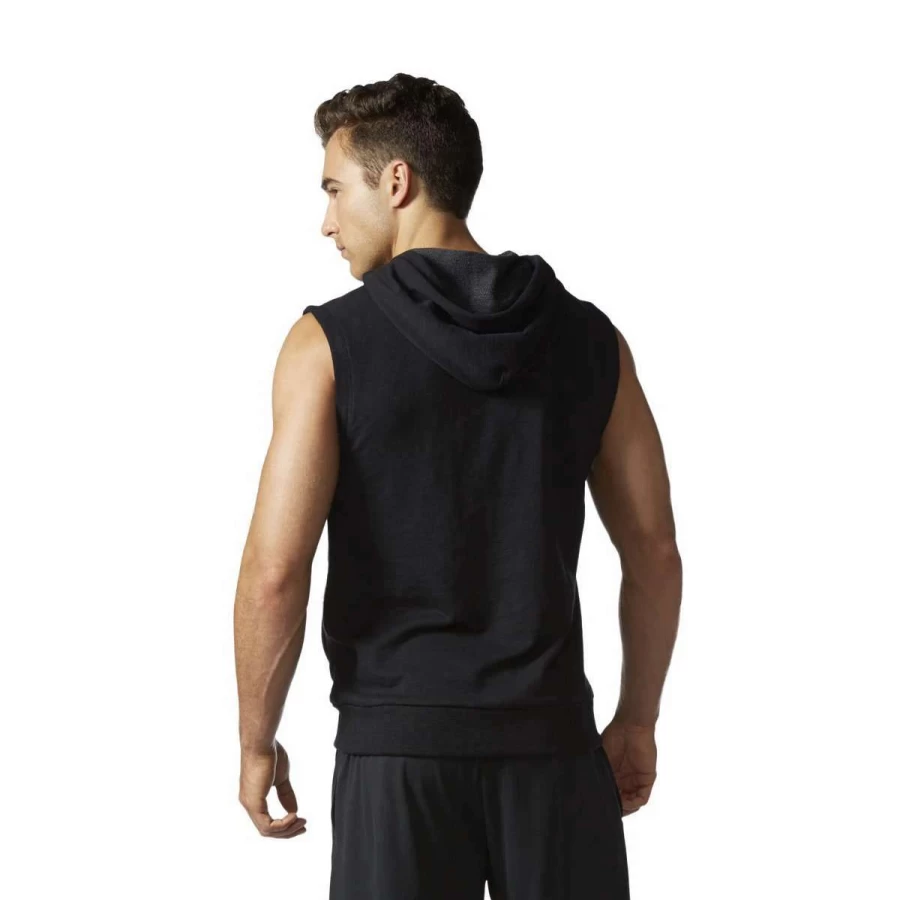 Adidas Men's Cross Up Sleeveless Basketball Hoodie - Performance Athletic Top