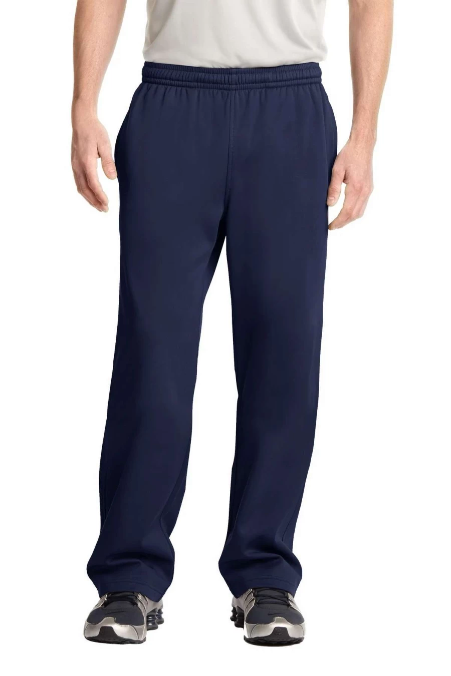 Men's Performance Fleece Workout Pants - Moisture-Wicking & Breathable for Sports & Training