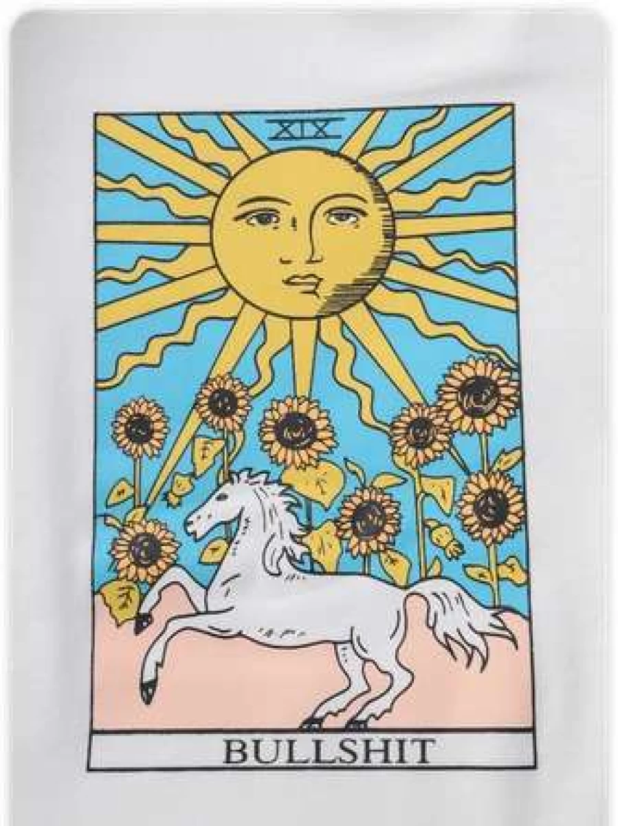 Y2K Graphic Print White T-Shirt - Trendy Vintage Inspired Top