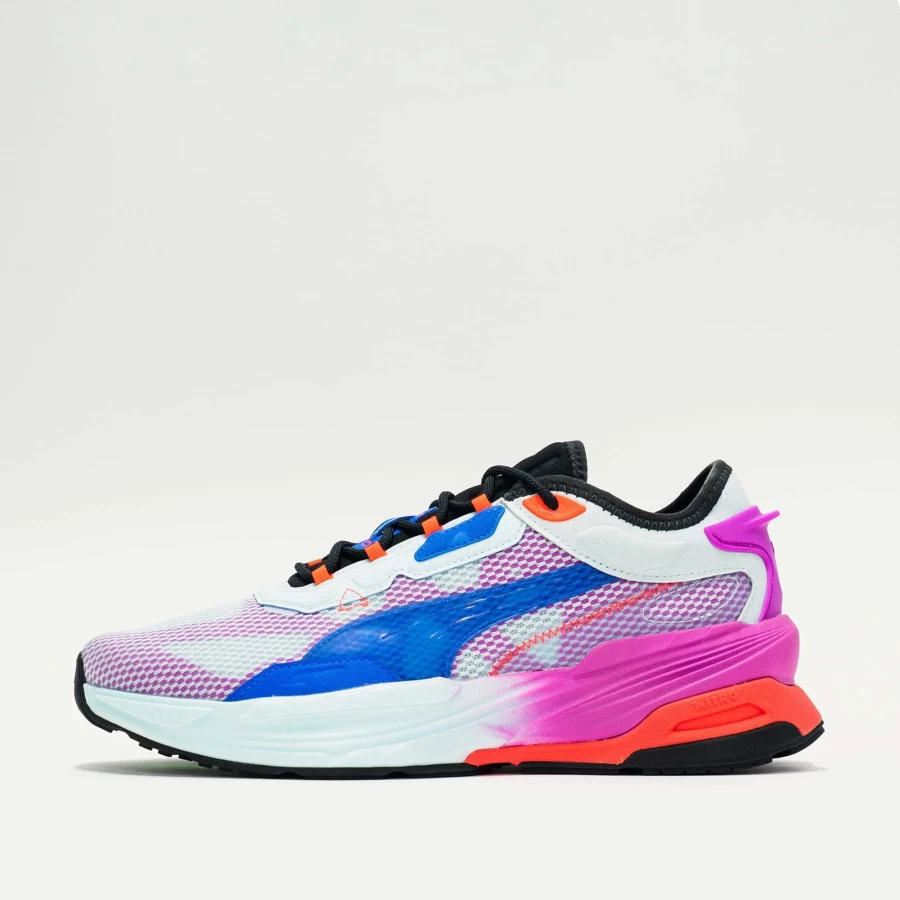 Puma Extent Nitro Running Shoes in Nitro Blue/Fiery Coral - Lightweight Cushioned Sneakers