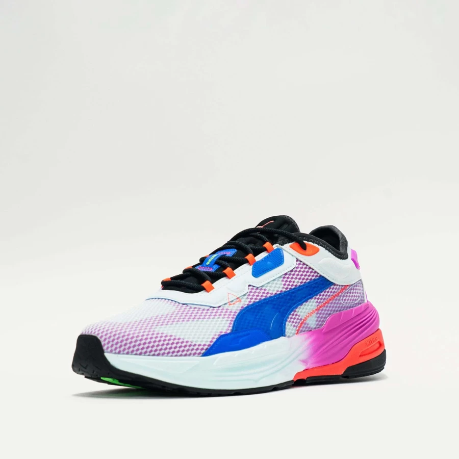Puma Extent Nitro Running Shoes in Nitro Blue/Fiery Coral - Lightweight Cushioned Sneakers