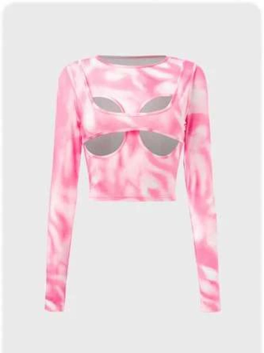 "Stylish Pink Fashion Top T-Shirt for Women - Kollyy Trendy Casual Tee"