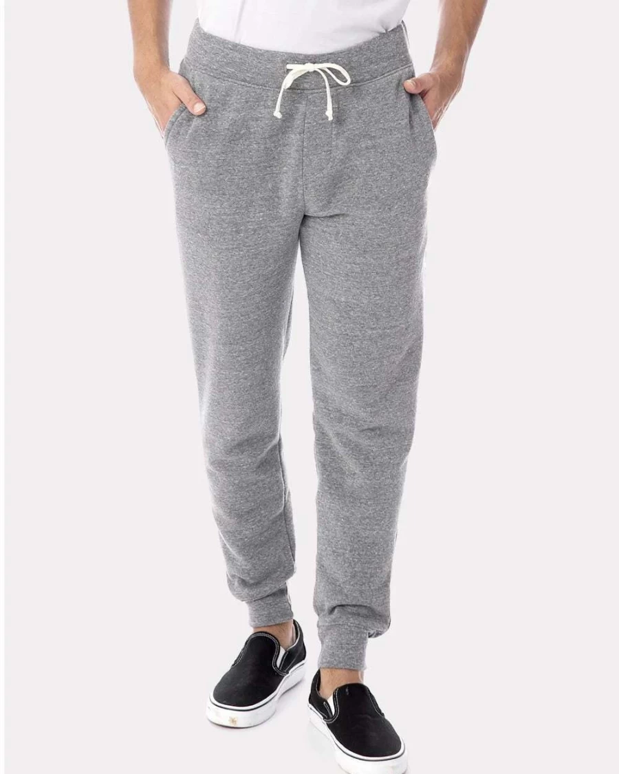 Men's Eco-Friendly Fleece Dodgeball Pants - Sustainable Athletic Wear for Sports & Training