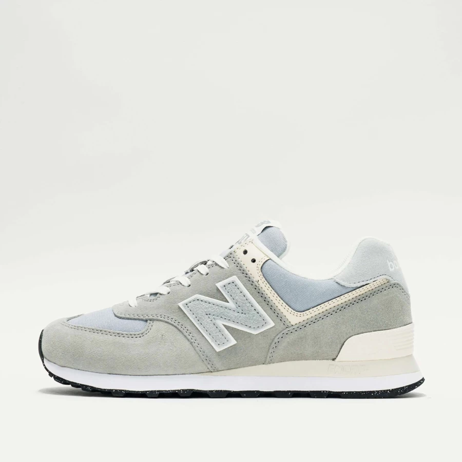 New Balance 574 Classic Sneakers in Grey/Sea Salt - Men's & Women's Casual Shoes