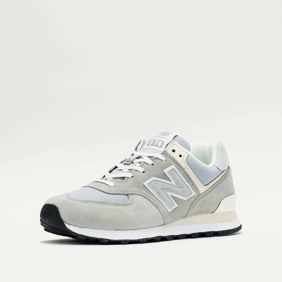 New Balance 574 Classic Sneakers in Grey/Sea Salt - Men's & Women's Casual Shoes