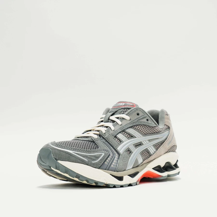 ASICS Gel-Kayano 14 Running Shoes - Clay Grey/Pure Silver - Men's/Women's Cushioned Stability Sneakers