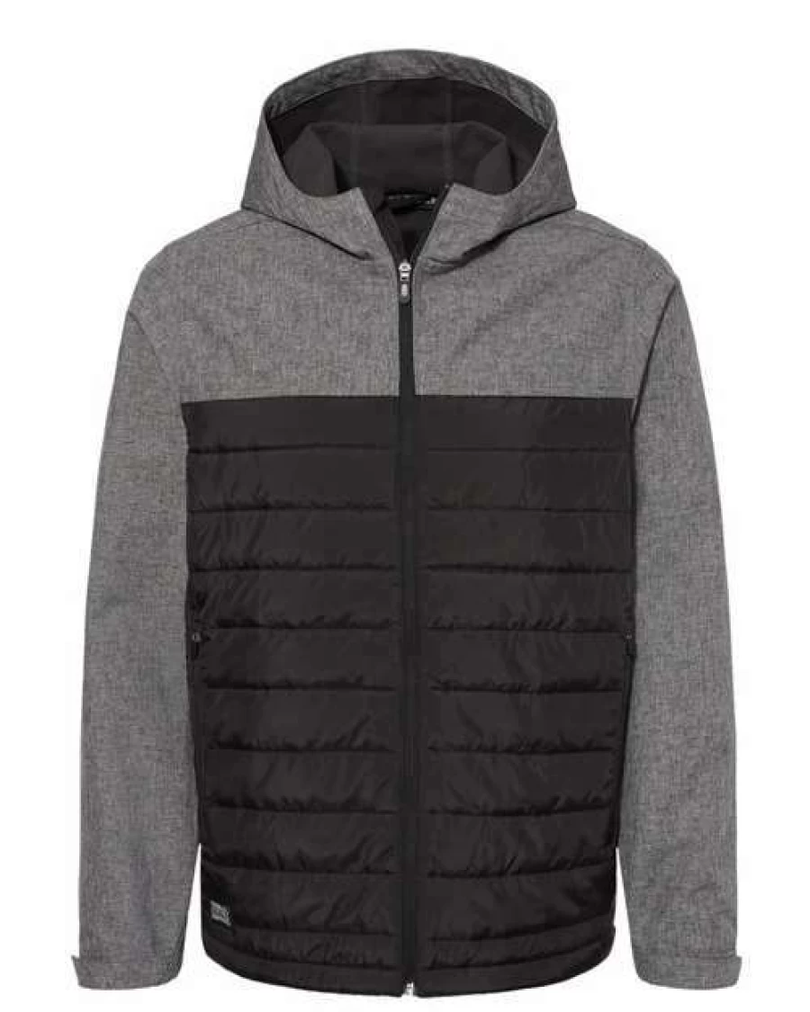Men's Lightweight Puffer Jacket - Water-Resistant Soft Shell Winter Coat for Outdoor Activities