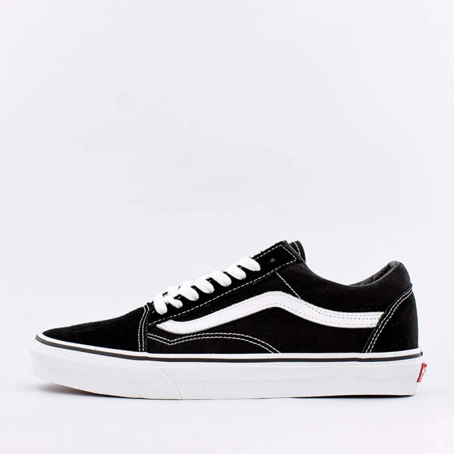Vans Old Skool Black Classic Skate Shoes - Iconic Low-Top Sneakers for Men & Women