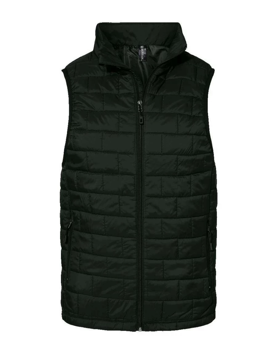 Men's Elemental Puffer Vest - Lightweight Warm Quilted Outdoor Insulated Jacket