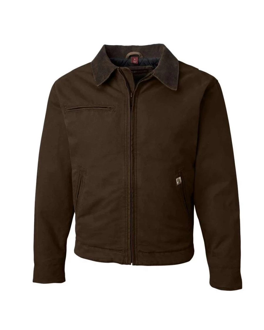 Men's Outlaw Boulder Corduroy Collar Jacket - Dri Duck Tall Sizes Workwear Coat