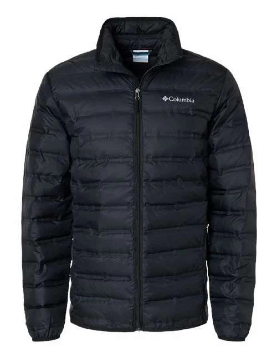 Columbia Men's Lake Down Jacket - Black Winter Coat for Cold Weather