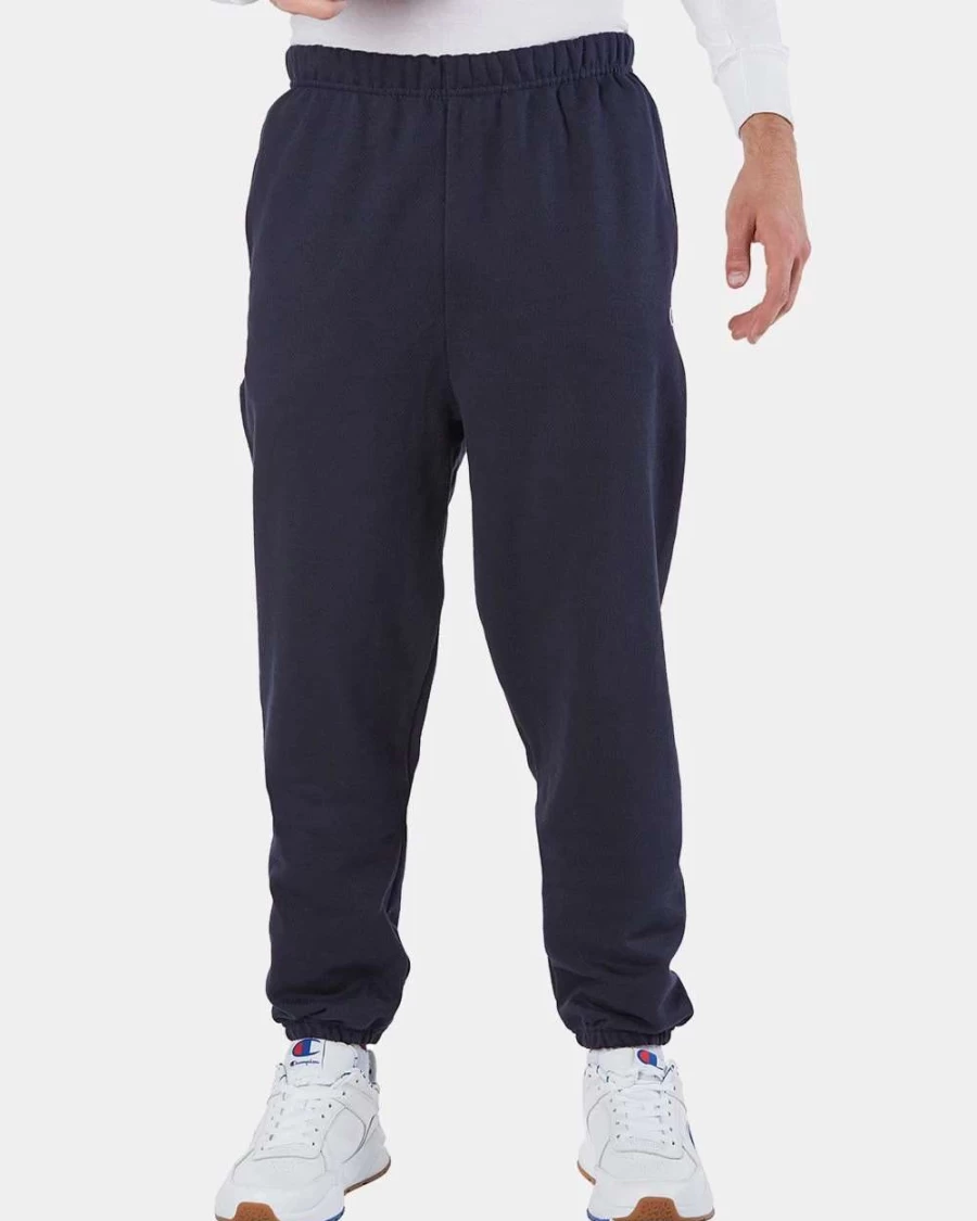 Men's Champion Reverse Weave Sweatpants with Pockets - Comfortable Casual Joggers