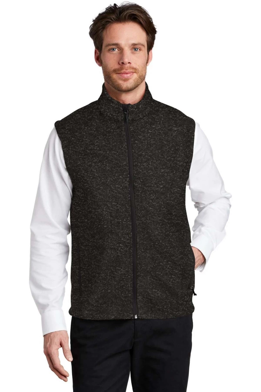 Men's Fleece Vest F236 - Lightweight Warm Layering Piece for Casual Wear