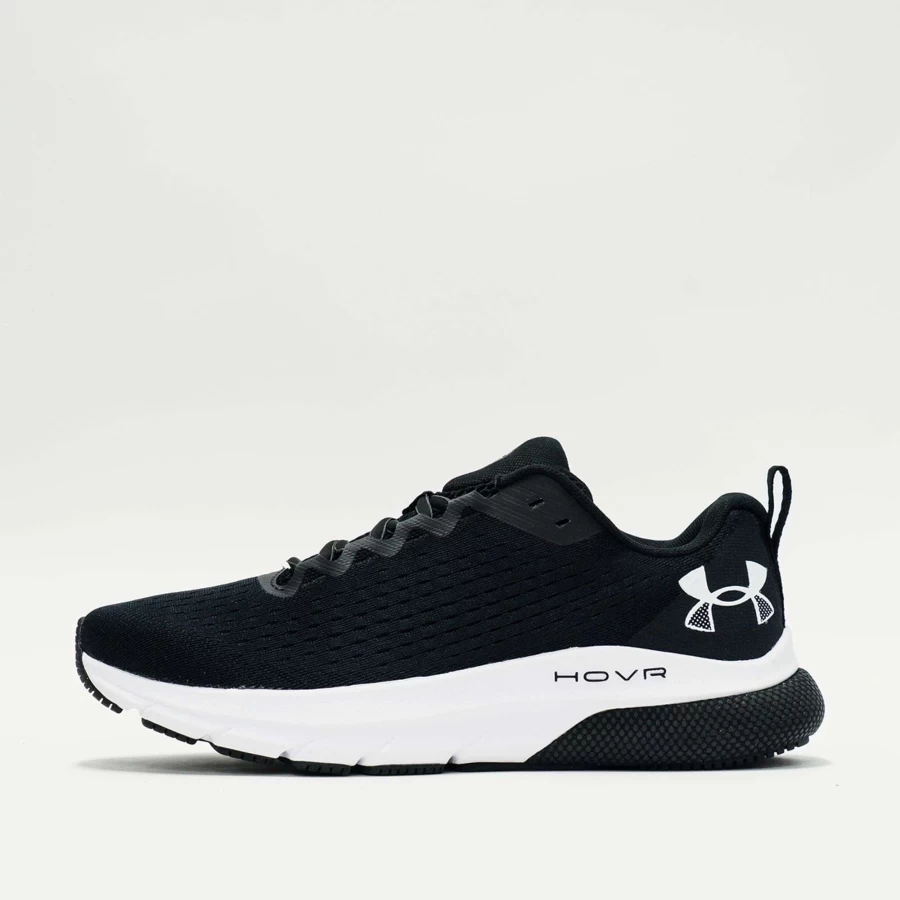 Under Armour HOVR Turbulence Running Shoes for Men - Black/Jet Gray | Lightweight Cushioned Training Sneakers