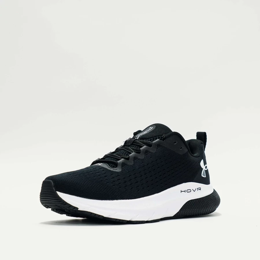 Under Armour HOVR Turbulence Running Shoes for Men - Black/Jet Gray | Lightweight Cushioned Training Sneakers