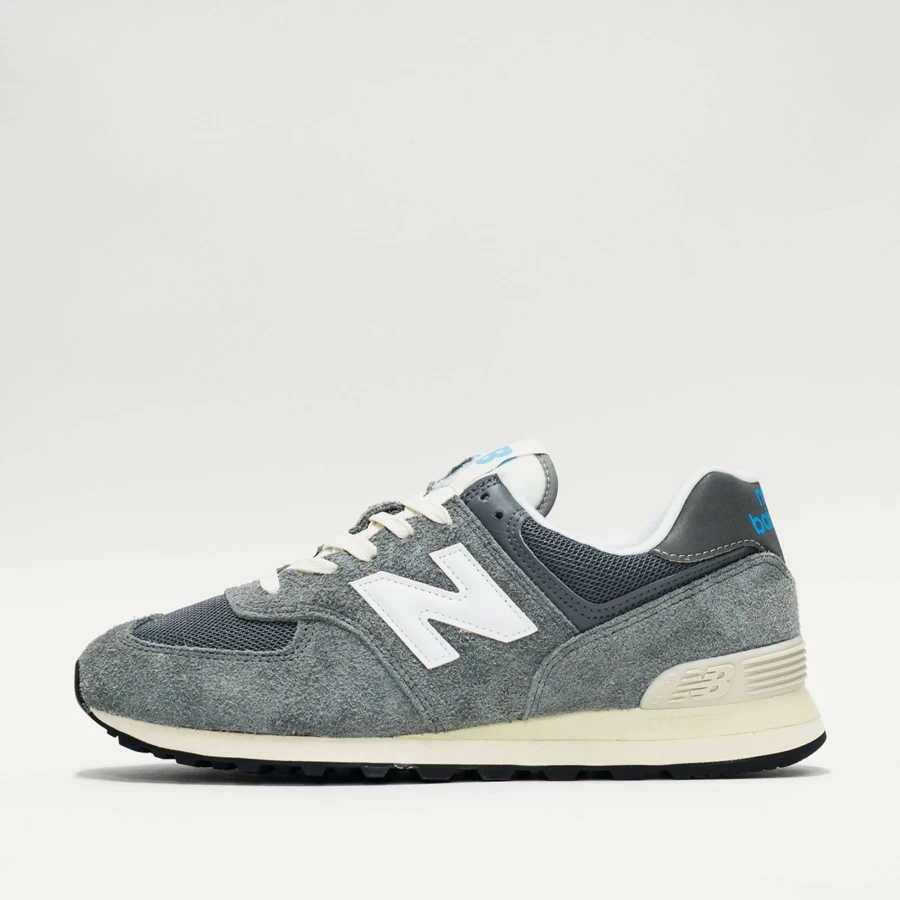 New Balance 574 Classic Sneakers in Grey/White - Men's & Women's Casual Shoes