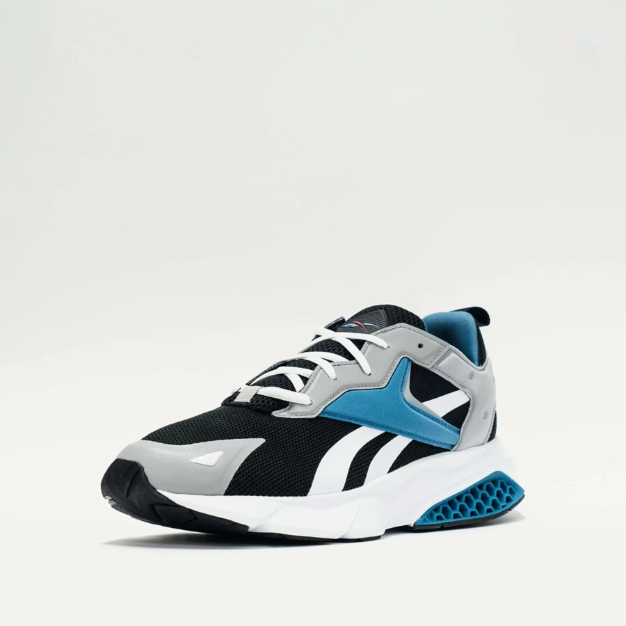 Reebok Hexalite Legacy Core Black/Slate Sneakers - Classic Cushioned Running Shoes