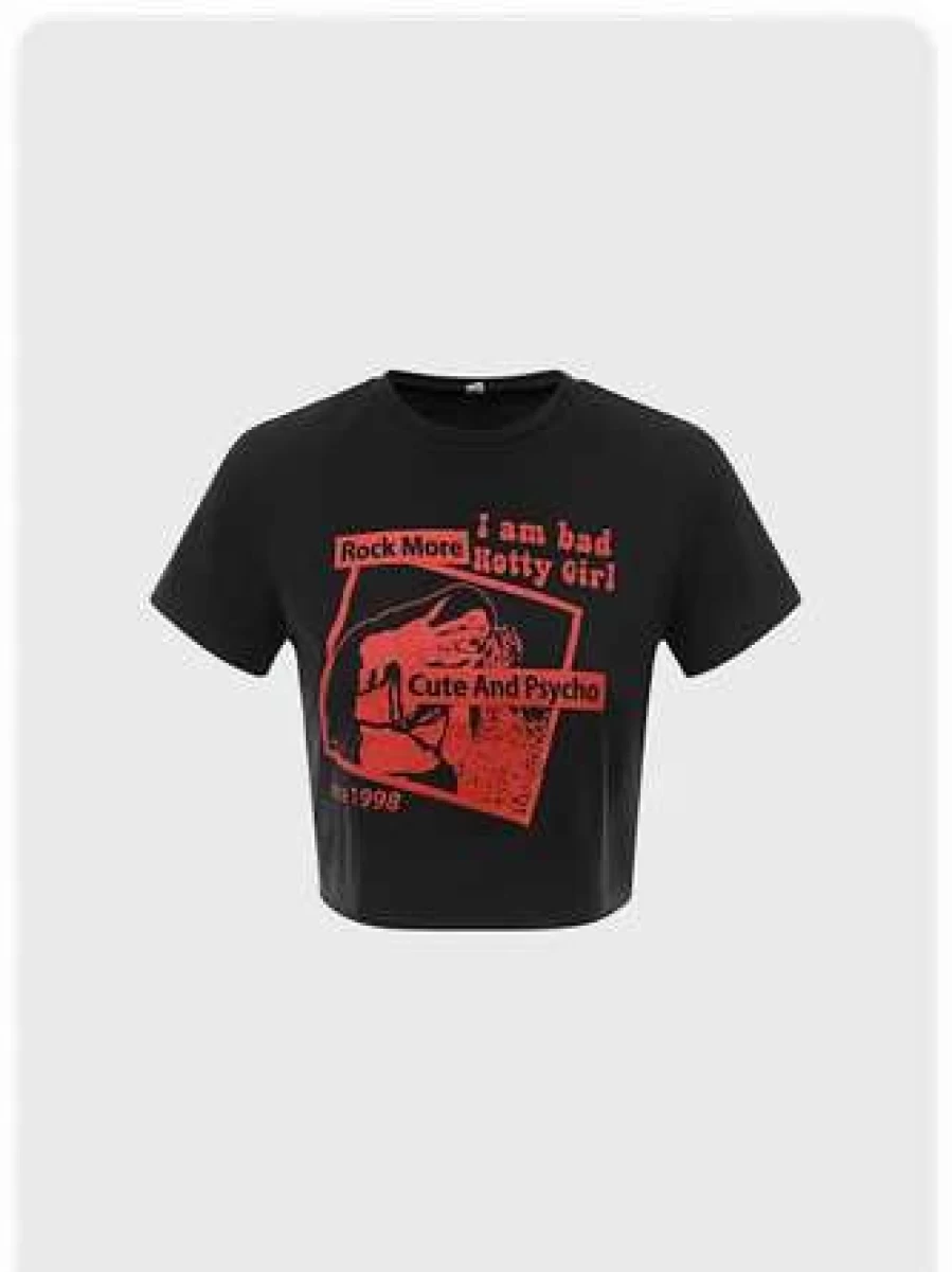 Kollyy Vintage Black Retro Style T-Shirt for Men and Women
