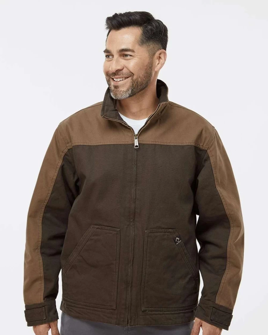 Men's Dri Duck Horizon Boulder Canvas Jacket - Durable Outdoor Workwear Coat