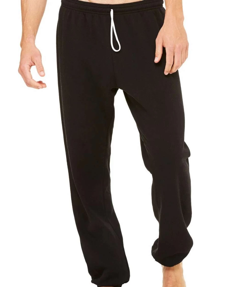 Unisex Fleece Lounge Pants with Scrunch Detail - Soft Comfort Winter Sweatpants