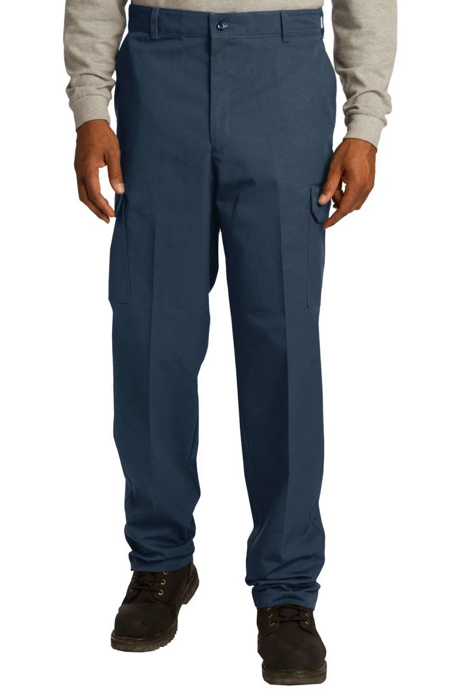 Men's Durable Industrial Cargo Pants by Red Kap - PT88 Workwear with Utility Pockets