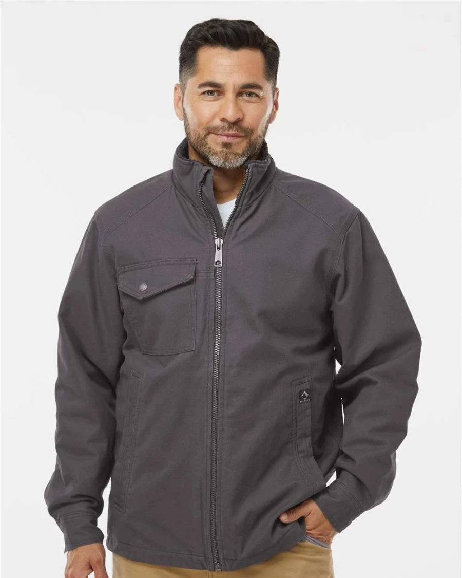 Men's Endeavor Canyon Canvas Jacket with Sherpa Lining - Dri Duck Water-Resistant Outdoor Coat for Cold Weather