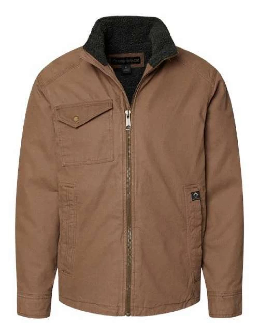 Men's Endeavor Canyon Canvas Jacket with Sherpa Lining - Dri Duck Water-Resistant Outdoor Coat for Cold Weather