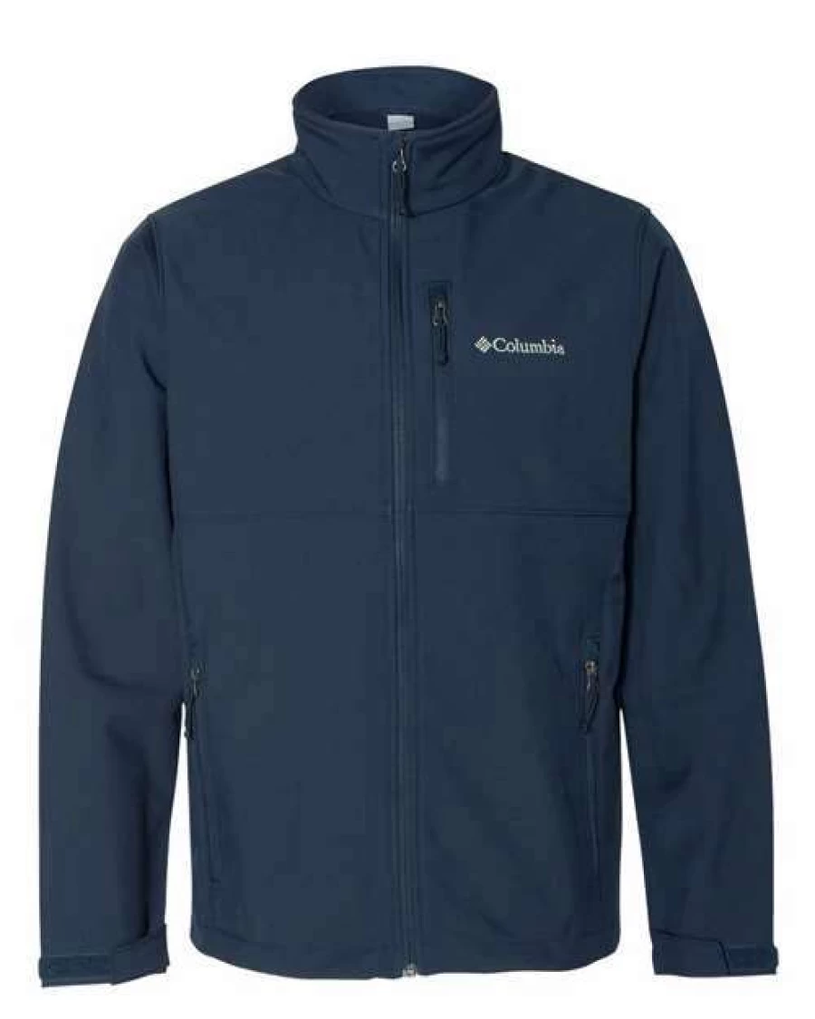 Columbia Men's Ascender Softshell Jacket - Lightweight Water-Resistant Outdoor Windbreaker for Hiking & Camping