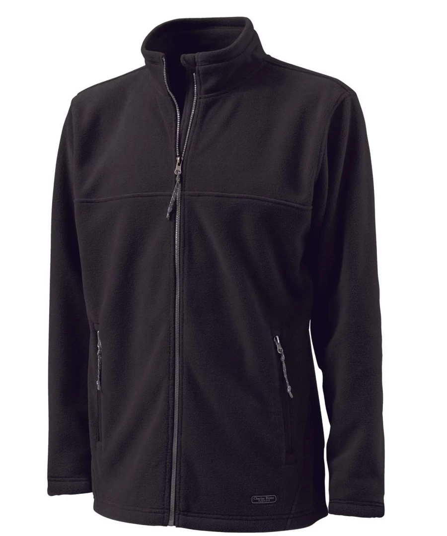 Men's Charles River Boundary Fleece Jacket - Lightweight Outdoor Winter Coat for Hiking & Camping