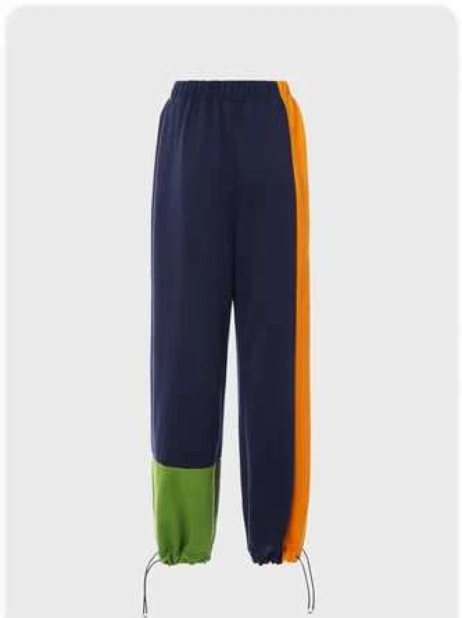 "Kollyy Street Geometric Print Multicolor Casual Pants for Men & Women"