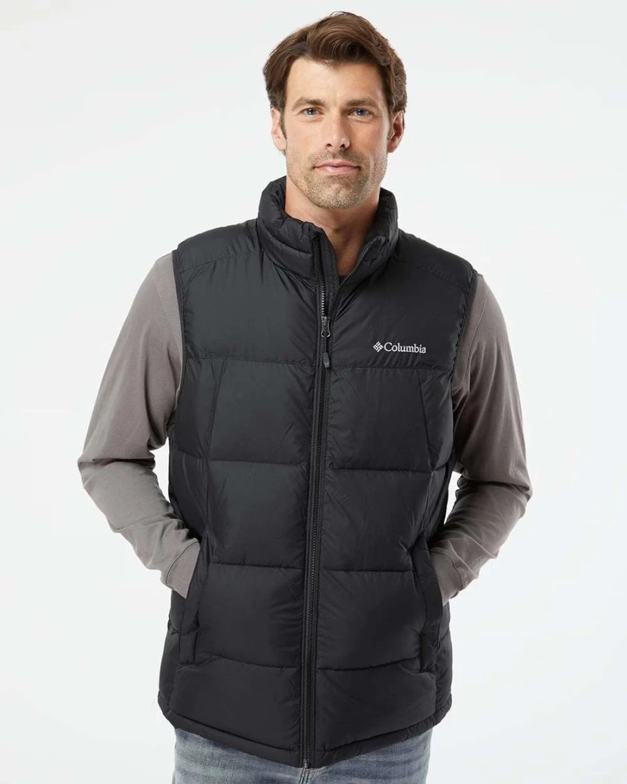 Columbia Men's Pike Lake Fishing Vest – Lightweight Water-Resistant Outdoor Gear for Hiking & Angling