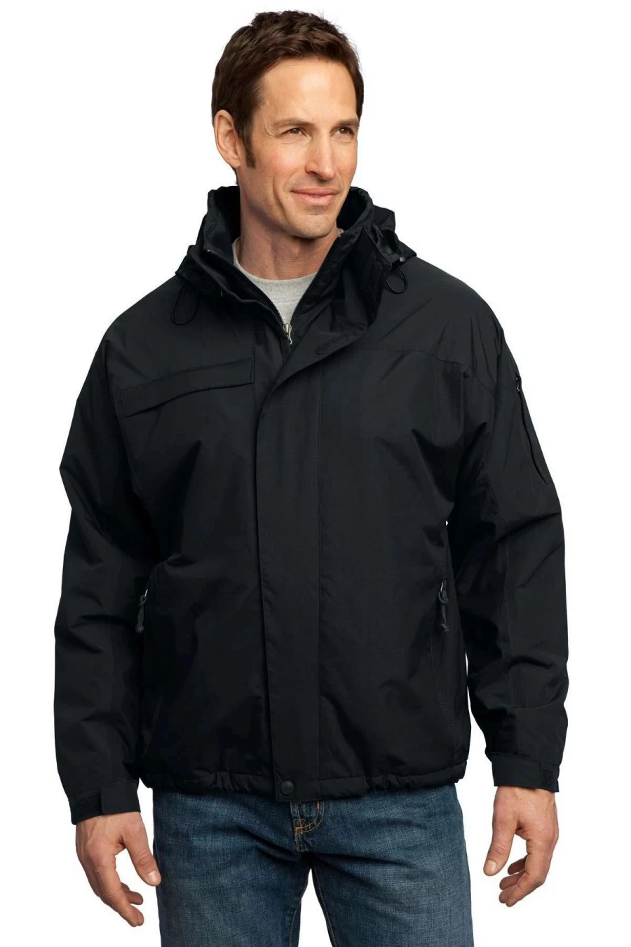 Men's Tall Nootka Jacket by Port Authority - TLJ792 Waterproof Winter Coat for Outdoor Activities