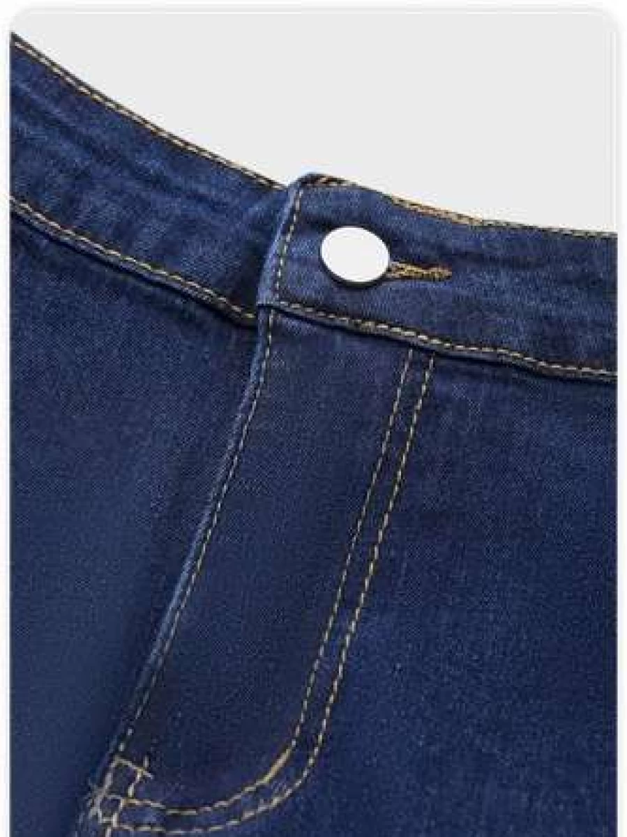 Kollyy Dark Blue Streetwear Bottom Pants for Men | Trendy Urban Hip Hop Style