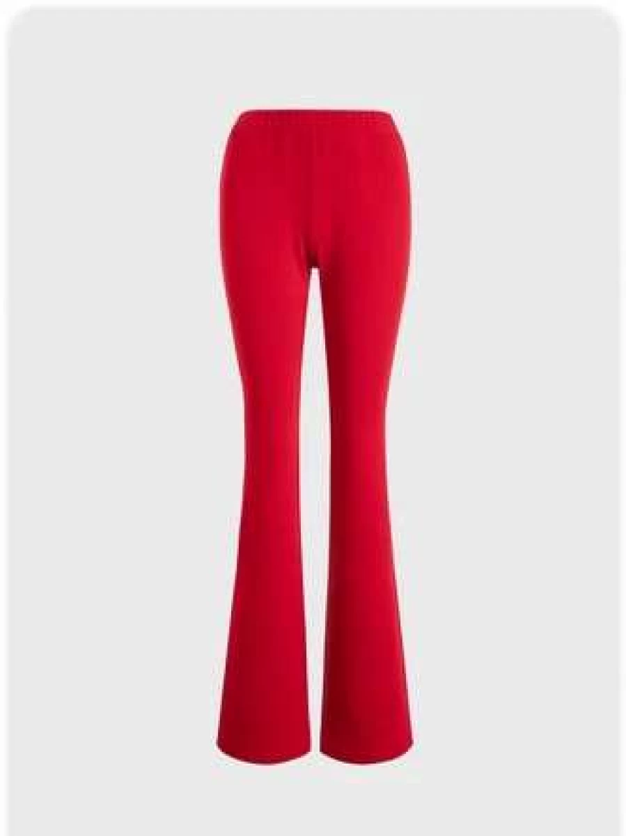 "Stylish Kollyy Vacation Flare Pants for Women - Comfortable Plain Bottom Trousers"