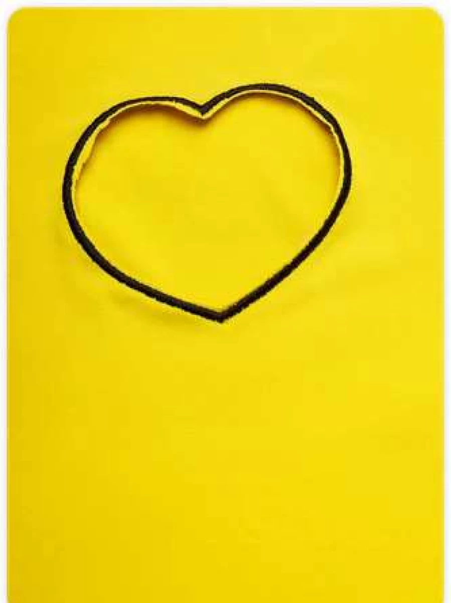 Y2K Yellow Cut Out T-Shirt - Trendy Vintage Y2K Style Top