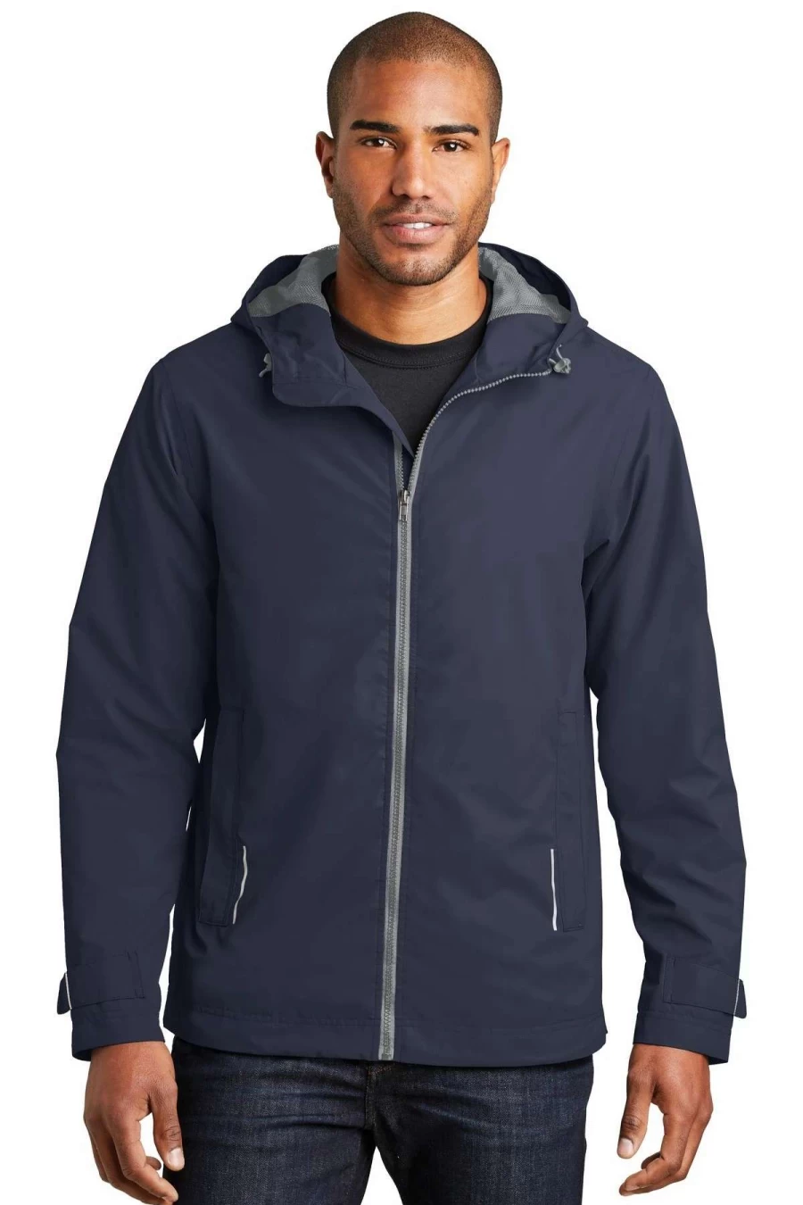 Men's Northwest Slicker Rain Jacket by Port Authority - Waterproof Windbreaker (Model J7710)