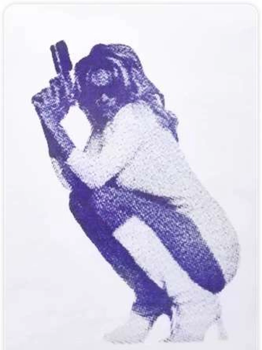 Y2K Vintage Style White Graphic Top T-Shirt for Women and Men