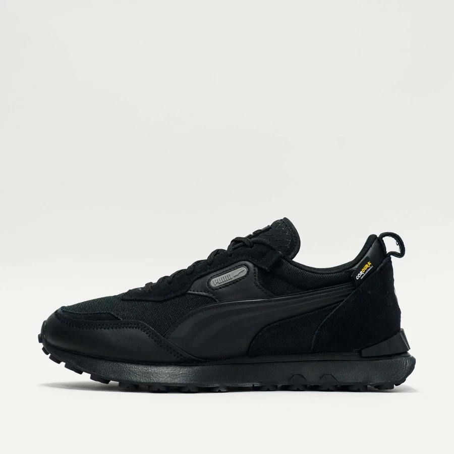 Puma Rider Fv Cordura Sneakers in Black/Castlerock - Durable Running Shoes for Men & Women