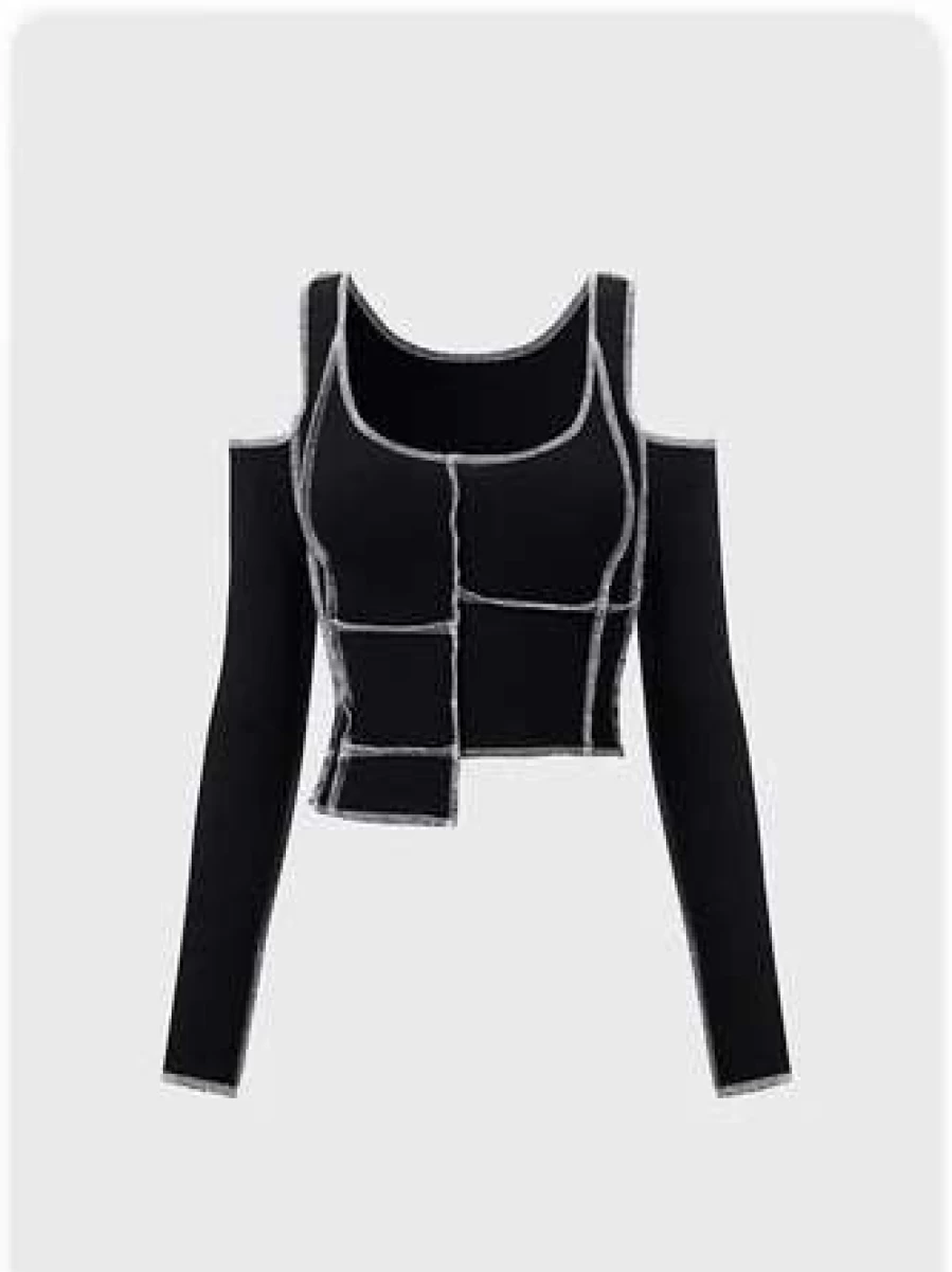 "Kollyy Black Casual T-Shirt for Women - Comfortable Everyday Basic Top"