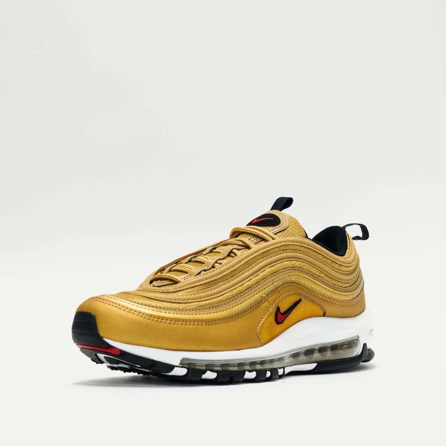Nike Air Max 97 Metallic Gold "Golden Bullet" Men's Running Shoes