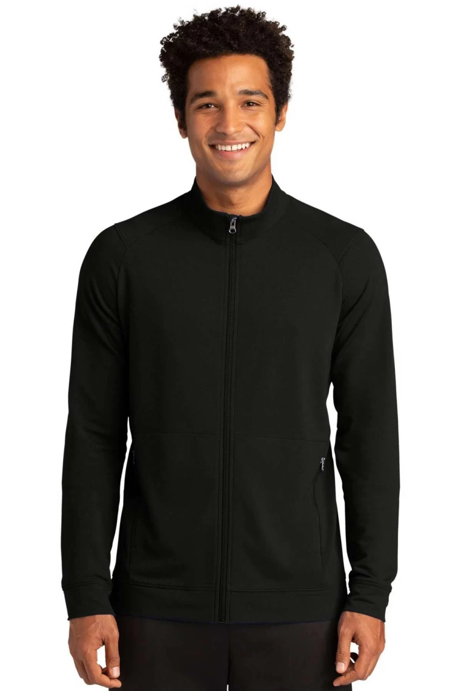 Men's Sport-Wick Flex Fleece Full-Zip Jacket by Sport-Tek - Moisture-Wicking Athletic Performance Pullover