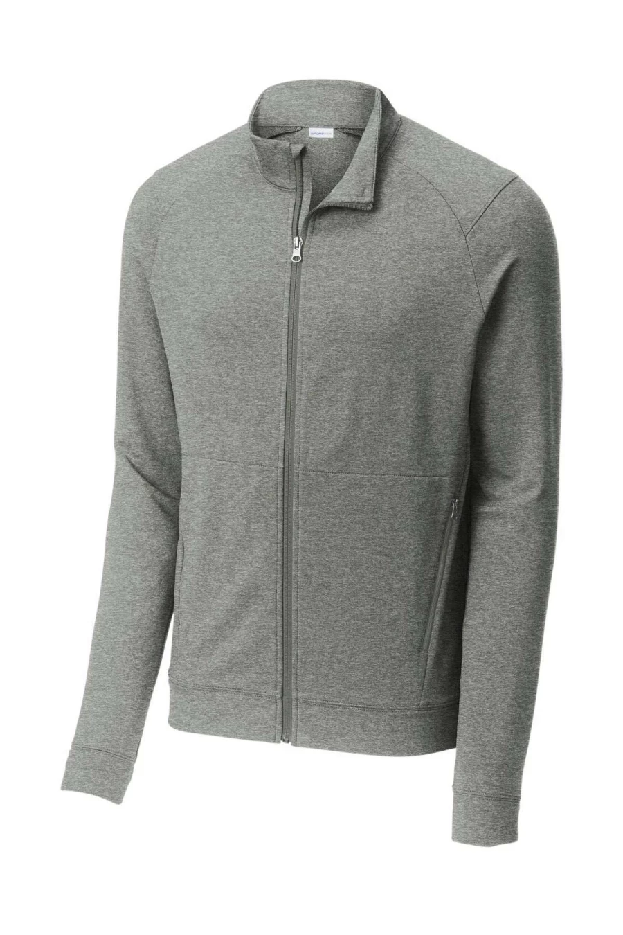 Men's Sport-Wick Flex Fleece Full-Zip Jacket by Sport-Tek - Moisture-Wicking Athletic Performance Pullover