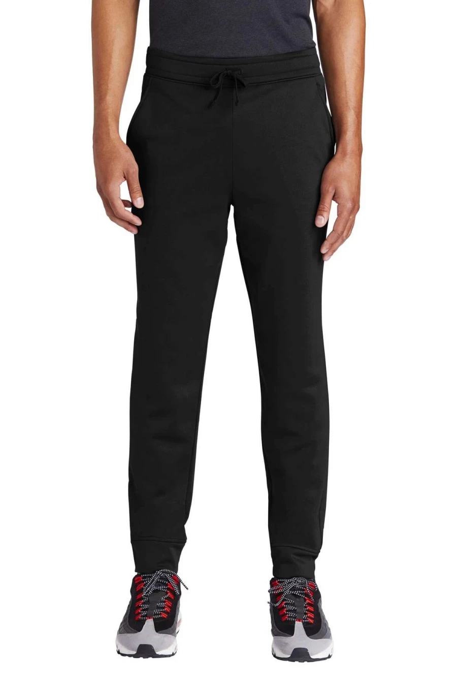 Men's Performance Fleece Joggers - Moisture-Wicking & Breathable Workout Pants for Running & Training