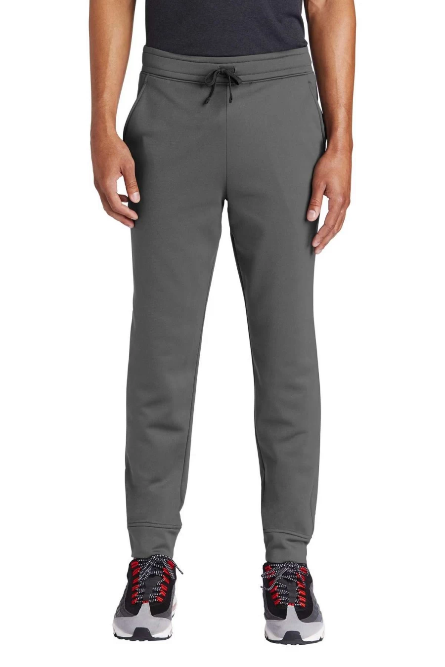 Men's Performance Fleece Joggers - Moisture-Wicking & Breathable Workout Pants for Running & Training