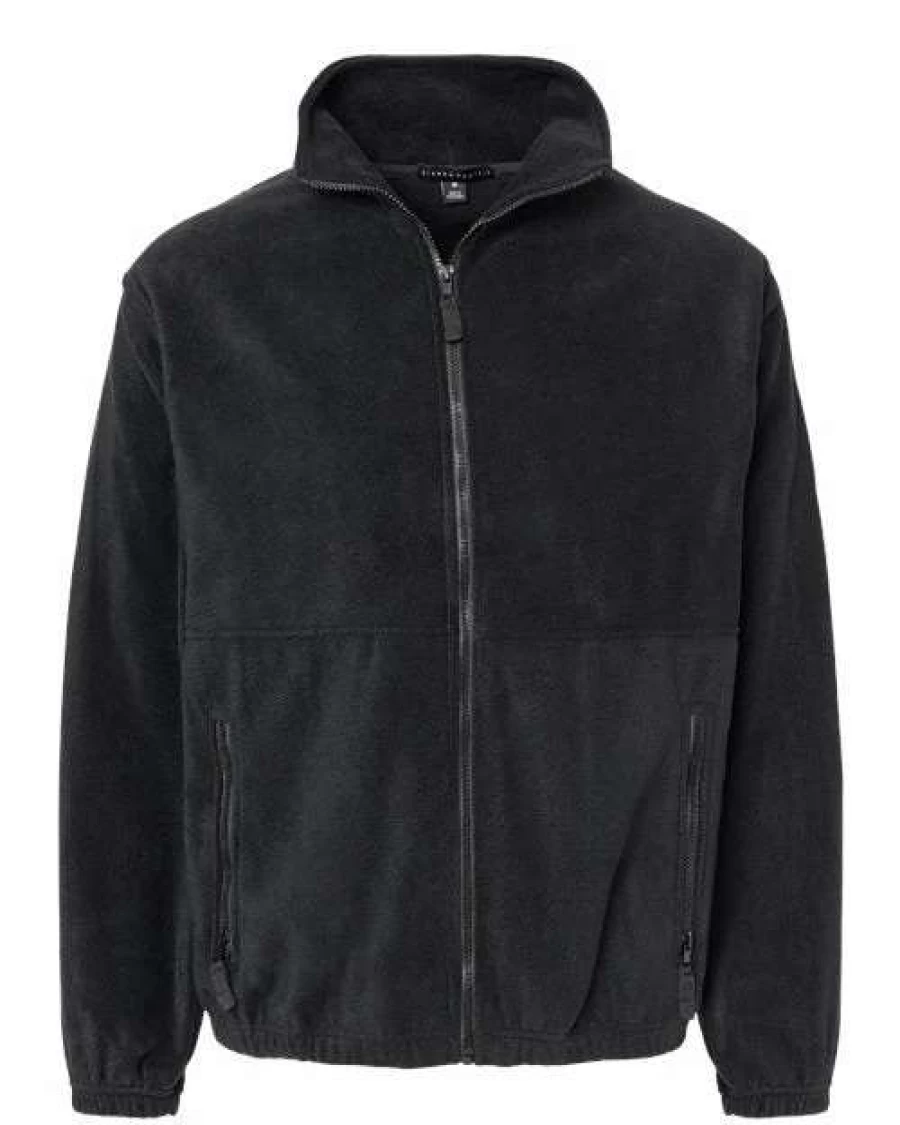 Men's Burnside Polar Fleece Full-Zip Jacket - Warm Winter Outdoor Pullover