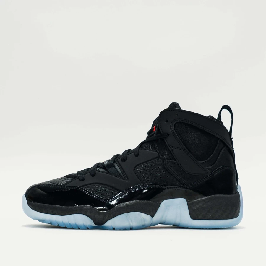 Jordan Jumpman Two Trey Basketball Shoes - Black/White/University Red Colorway