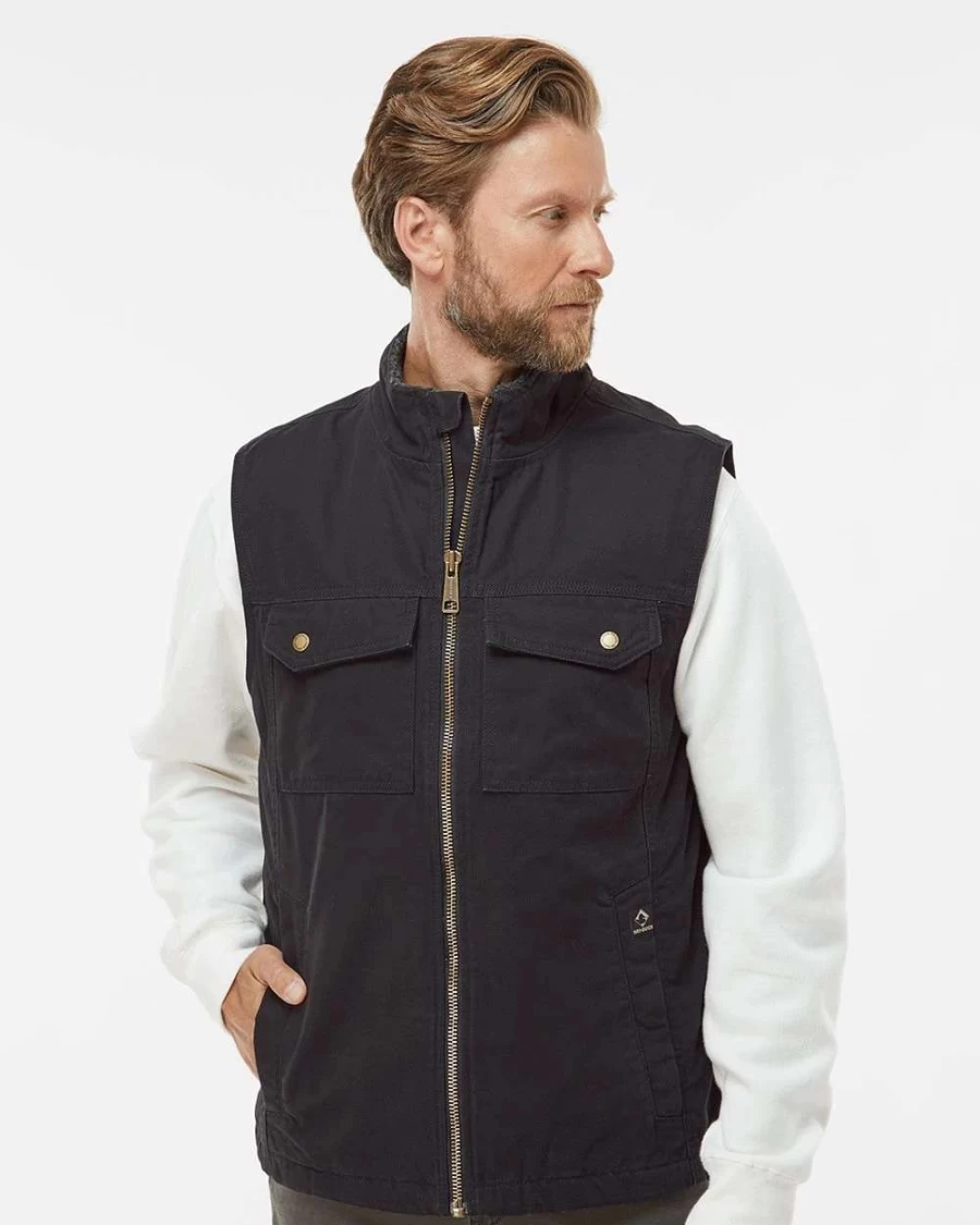 Men's Trek Canyon Cloth Vest by Dri Duck - Lightweight Outdoor Hiking Vest
