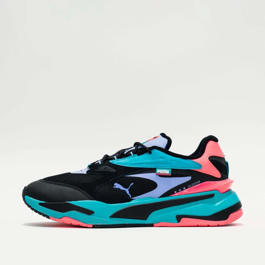 Puma RS-Fast Sneakers in Black/Deep Aqua | Men's Running Shoes