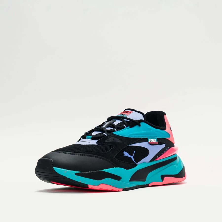 Puma RS-Fast Sneakers in Black/Deep Aqua | Men's Running Shoes